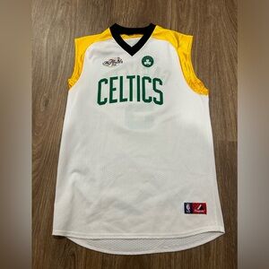 Kevin Garnett #5 Boston Celtics White Majestic 2008 NBA Jersey *Size seems XL
